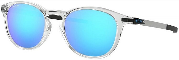 Очки Oakley Pitchman R Polished Clear/Prizm Sapphire - Фото 1 большая