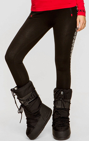 Кальсоны женские Newland Dorothy Black/White - Фото 4 большая