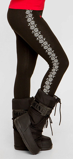 Кальсоны женские Newland Dorothy Black/White - Фото 5 большая