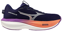 Кроссовки женские Mizuno Wave Rider 30 Rhodonite/White/Firecracker