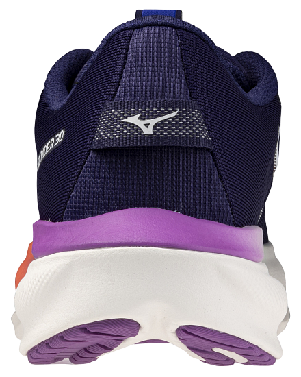 Кроссовки женские Mizuno Wave Rider 30 Rhodonite/White/Firecracker - Фото 6 большая