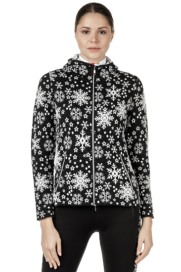 Куртка женская Newland Rose Black/White - Фото 4 большая