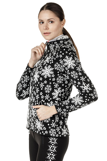 Куртка женская Newland Rose Black/White - Фото 5 большая