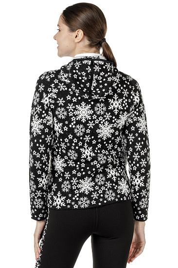 Куртка женская Newland Rose Black/White - Фото 6 большая