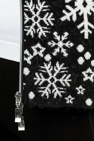 Куртка женская Newland Rose Black/White - Фото 7 большая