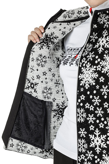 Куртка женская Newland Rose Black/White - Фото 9 большая