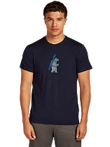 Футболка мужская Icebreaker 150 TL Bear Tour Midnight Navy