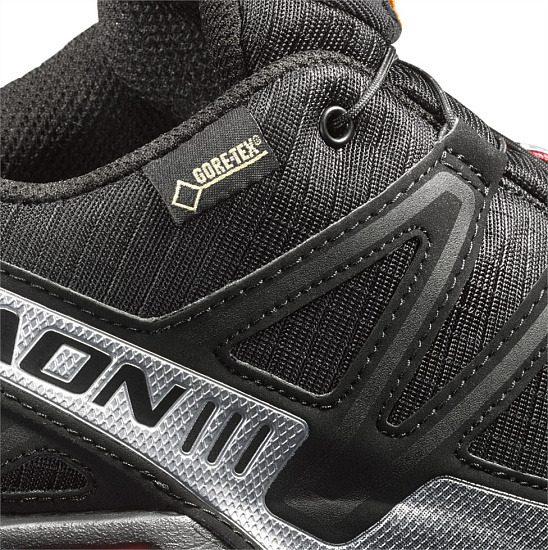 Кроссовки мужские Salomon SPEEDCROSS 3 GTX Black/Black - Фото 2 большая