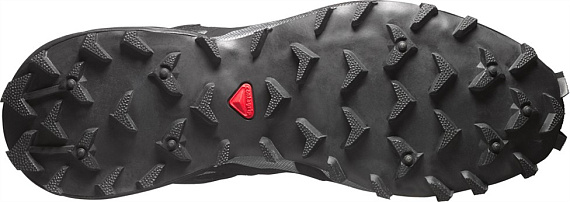 Кроссовки мужские Salomon SPEEDCROSS 3 GTX Black/Black - Фото 4 большая
