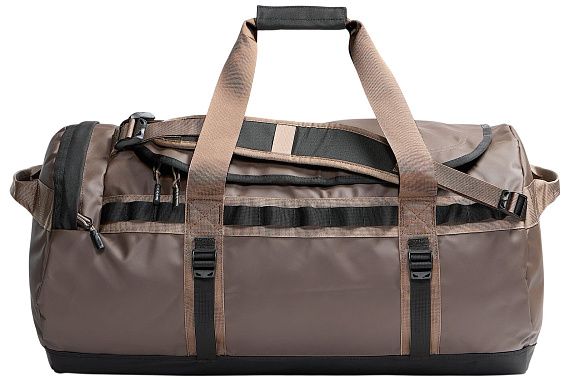 Баул The North Face Base Camp Duffel M Smokey Brown/Tnf Black/ - Фото 2 большая