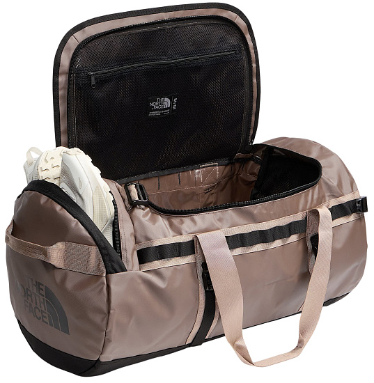 Баул The North Face Base Camp Duffel M Smokey Brown/Tnf Black/ - Фото 4 большая