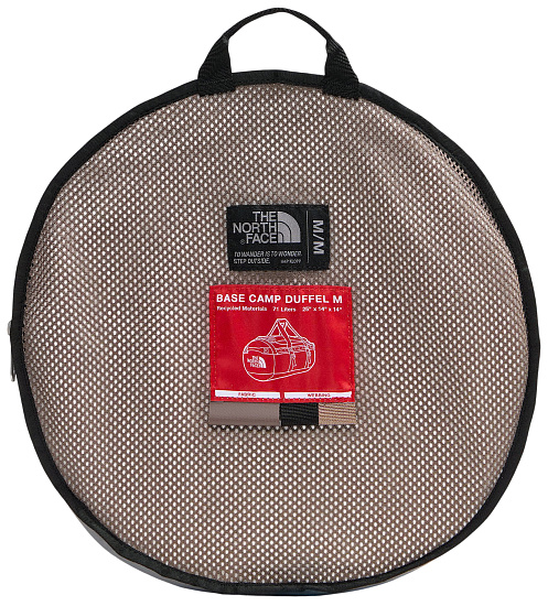 Баул The North Face Base Camp Duffel M Smokey Brown/Tnf Black/ - Фото 6 большая