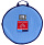 Баул The North Face Base Camp Duffel M Active Blue/Bold Blue - Фото 6 малая