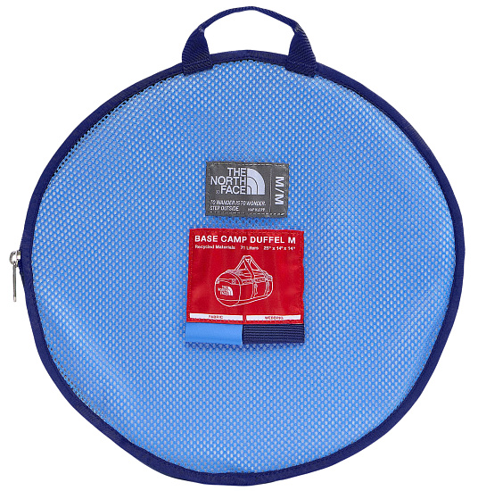 Баул The North Face Base Camp Duffel M Active Blue/Bold Blue - Фото 6 большая