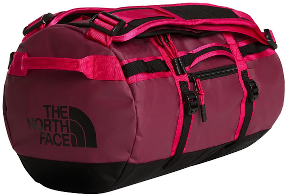 Баул The North Face Base Camp Duffel XS Burgundy Crush/Tnf Blac - Фото 1 большая