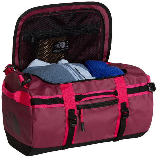 Баул The North Face Base Camp Duffel XS Burgundy Crush/Tnf Blac - Фото 4 большая