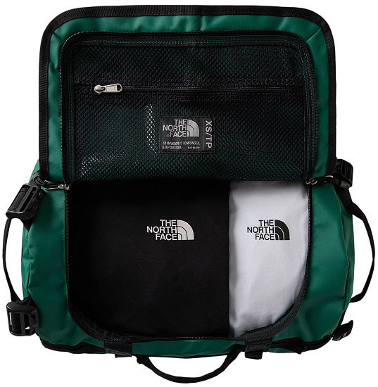 Баул The North Face Base Camp Duffel XS Evergreen/Tnf Black - Фото 3 большая