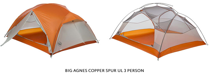 Палатка Big Agnes Copper Spur UL 3 Person