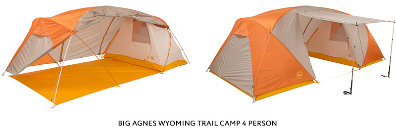 Палатка Big Agnes Wyoming Trail Camp 4 Person