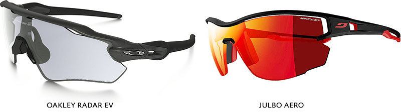 Очки Oakley Radar и Julbo Aero