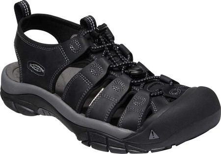 Сандалии мужские Keen Newport Black/Steel Grey - Фото 6 большая