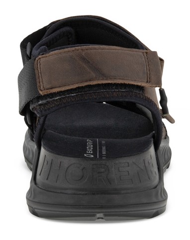 Сандалии мужские Ecco Exowrap Dark-Brown/Black - Фото 5 большая
