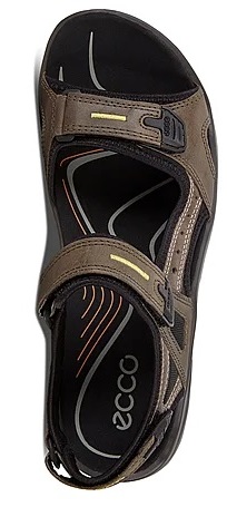 Сандалии мужские Ecco Offroad Grey/Brown - Фото 4 большая