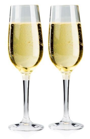 Набор бокалов GSI Nesting Champagne Flute Set (2шт) - Фото 2 большая