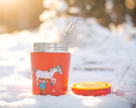 Термос Primus TrailBreak Lunch jug 400 Pippi Red - Фото 2 большая