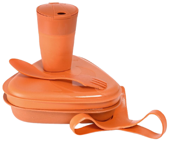 Набор экопосуды Light My Fire Messkit Bio Rusty Orange - Фото 1 большая