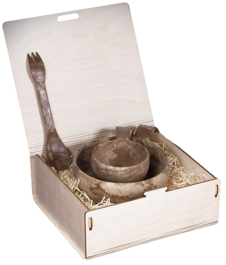 Набор посуды Kupilka Premium Wood Box Small Original - Фото 1 большая