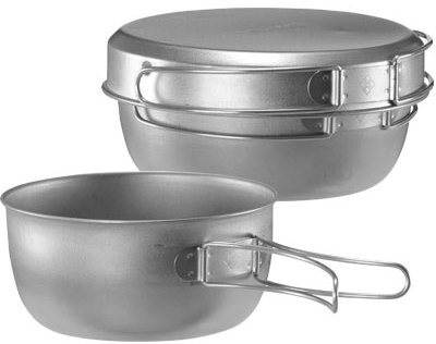 Набор посуды MontBell Titanium Bowl Dish Set - Фото 2 большая
