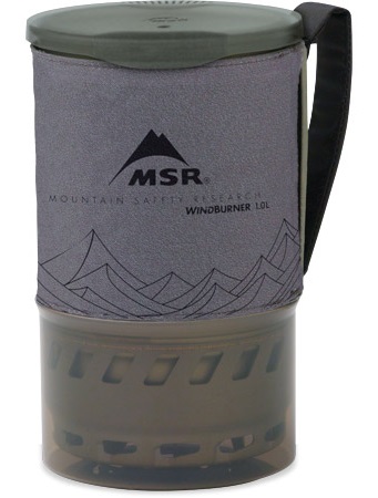 Кастрюля MSR Windburner 1.0 Grey - Фото 2 большая