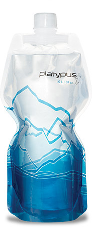 Фляга Platypus SoftBottle 1,0 (обычная крышка) Mountain - Фото 1 большая