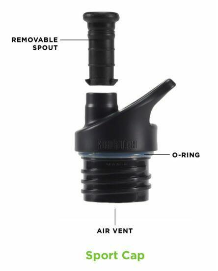 Бутылка Klean Kanteen New Classic Sport 0,8 Black - Фото 2 большая