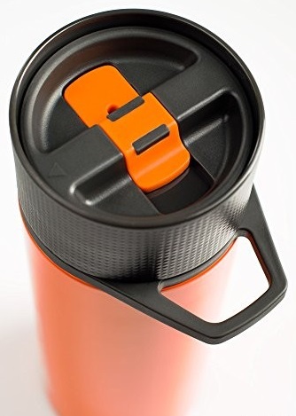 Кофе-пресс GSI Stainless Commuter Java Press Orange - Фото 2 большая