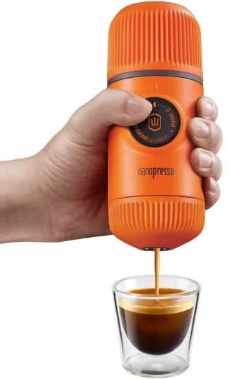 Кофемашина WACACO Nanopresso Orange/Patrol - Фото 3 большая