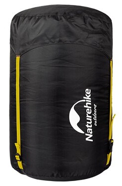 Компрессионный мешок Naturehike for sleeping bag S Black - Фото 1 большая