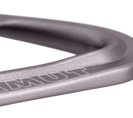 Комплект оттяжек с карабинами Mammut Workhorse Keylock 12см (6шт) Grey/Pink - Фото 2 большая
