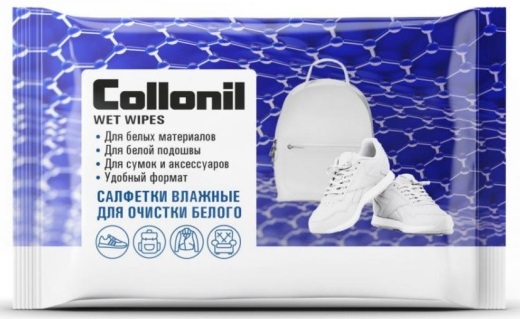 Салфетки влажные Collonil №15 для белого - Фото 1 большая