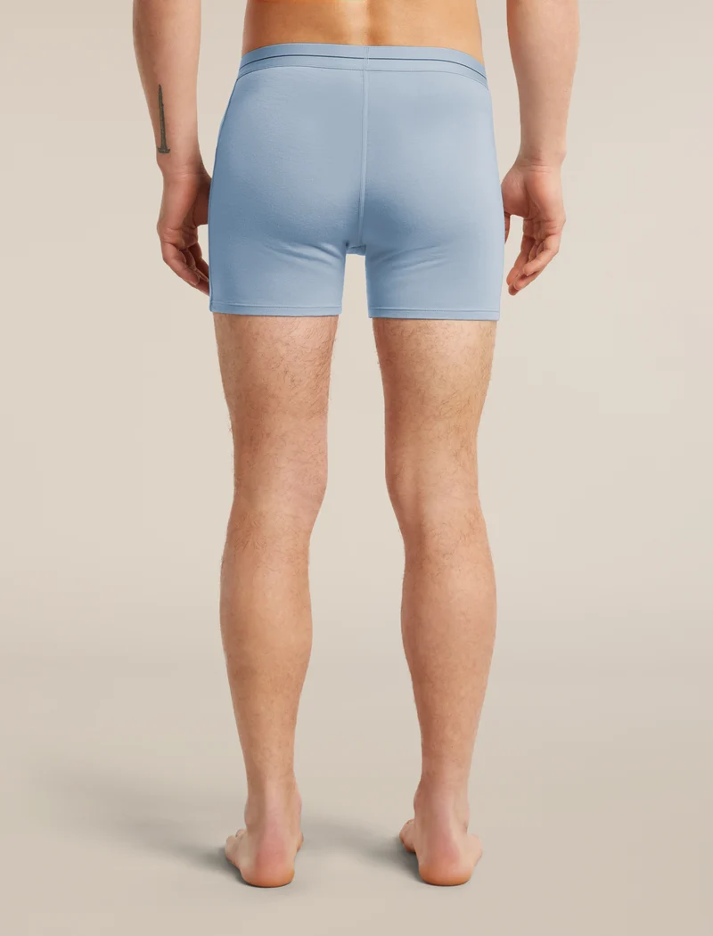 Трусы мужские Icebreaker 150 Anatomica Zinc Blue - Фото 3 малая