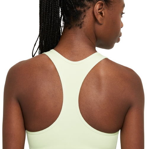 Топ женский Nike Swoosh Bra Non Pad Lime Ice/Black - Фото 6 большая