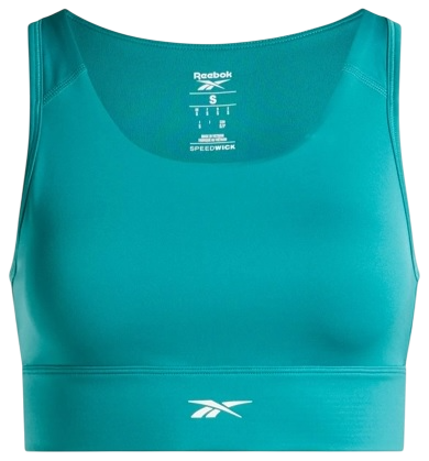 Топ женский Reebok ID Train High Support Team Teal - Фото 1 большая