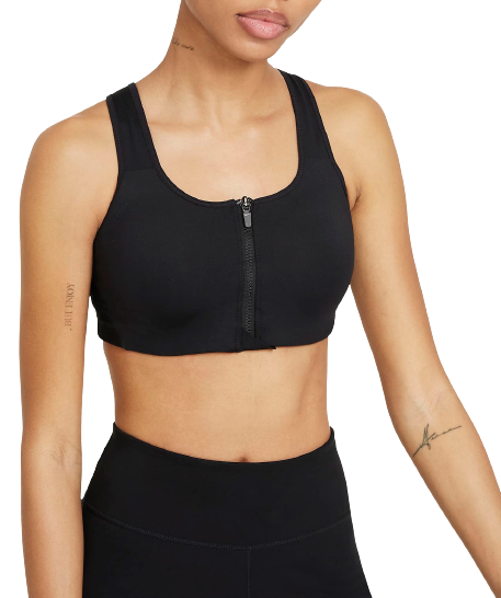 Топ женский Nike Dri-FIT Shape Black/Black/White/White - Фото 2 большая