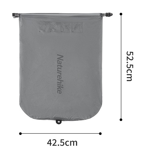 Коврик надувной Naturehike R5.8 Silvery - Фото 7 большая