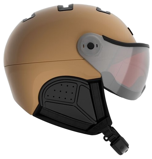 Горнолыжный шлем Kask Treasure Visor Gold - Фото 1 большая