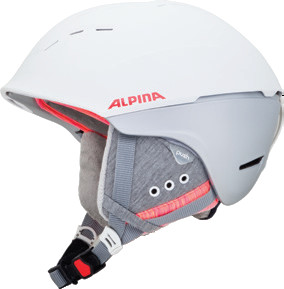 Горнолыжный шлем женский Alpina Spice White-Flamingo Matt - Фото 1 большая