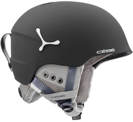 Горнолыжный шлем Cebe Suspense Deluxe Matt Black White - Фото 1 большая