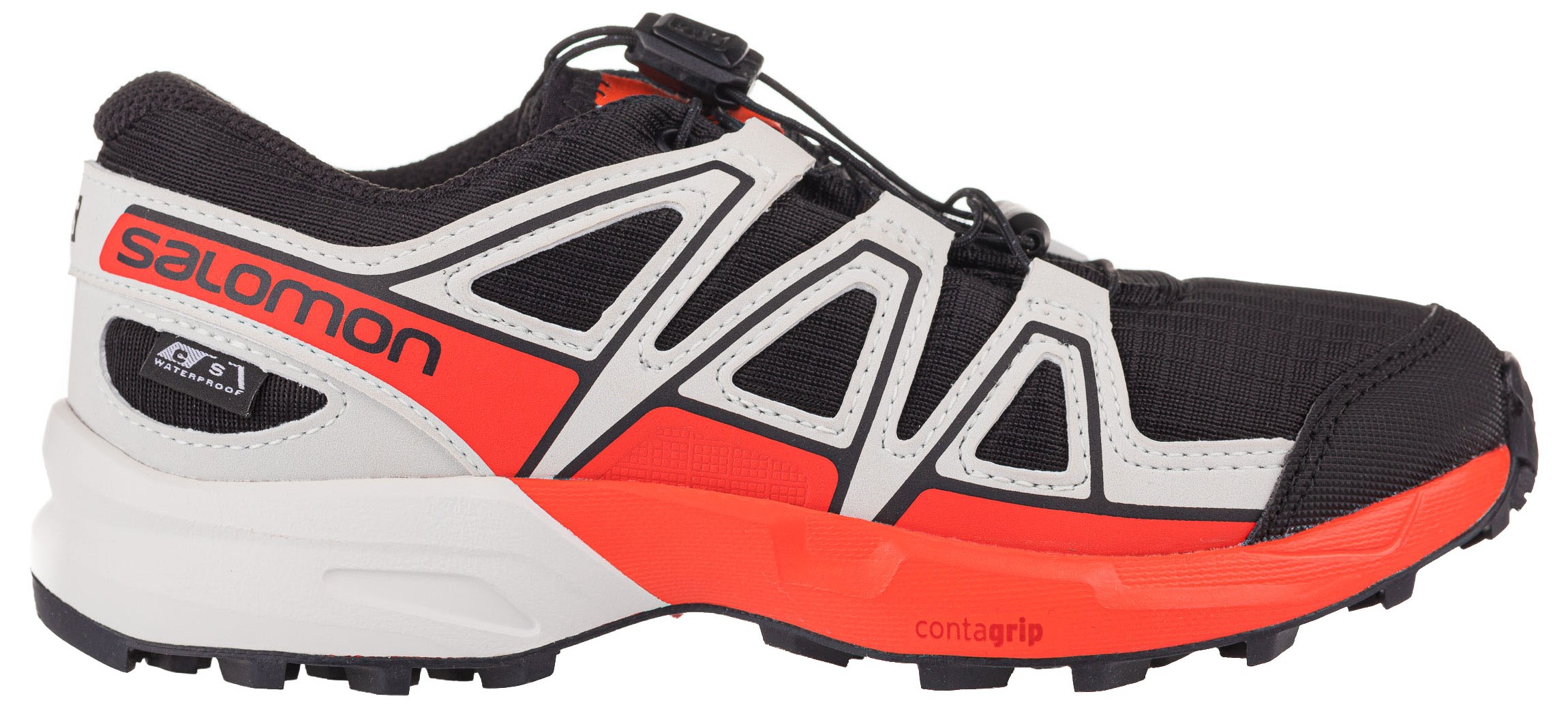 Кроссовки детские Salomon Speedcross CSWP Black/LunRoc - купить в магазине  Спорт-Марафон с доставкой по России
