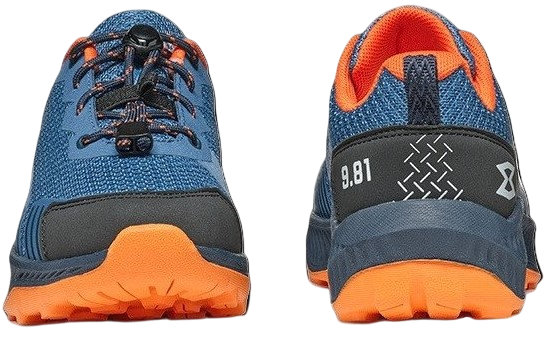 Кроссовки детские Garmont Pulse Coronet Blue/Persimmon Orange - Фото 5 большая